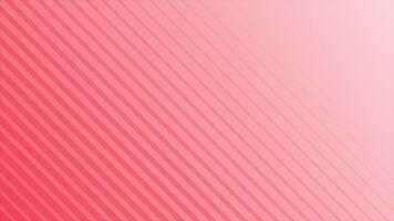 Simple and elegant diagonal fading lines background, red color parallel lines loop able background video