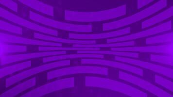 3D rotating stripes simple and elegant background, purple color 3d background video