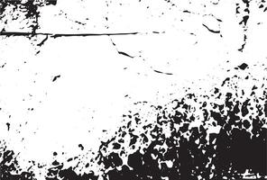 Grunge black and white pattern. Monochrome particles abstract texture. vector