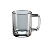 AI generated Glass Mug, Glass Mug Png, Glass Mug With Transparent Background png