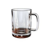 AI generated Glass Mug, Glass Mug Png, Glass Mug With Transparent Background png