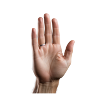 ai gegenereerd hand, hand- png, hand- uitknippen png