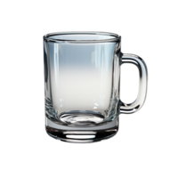 ai genererad glas mugg, glas råna png, glas råna med transparent bakgrund png