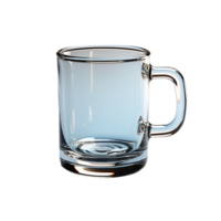 ai généré verre tasse, verre agresser png, verre agresser avec transparent Contexte png