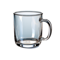 AI generated Glass Mug, Glass Mug Png, Glass Mug With Transparent Background png