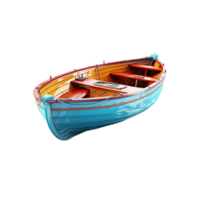 AI generated Boat, Boat Png, Boat With Transparent Background png