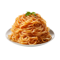 ai genererad spaghetti, spaghetti png, spaghetti med transparent bakgrund png