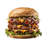 ai gerado Hamburger, Hamburger png, Hamburger com transparente fundo png