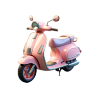 ai generiert Vespa Emoji, Vespa Emoji png, winzig süß Vespa Emoji png