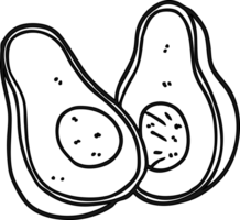 Karikatur Avocado Symbol png