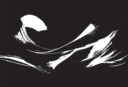 Abstract background made of shapes and lines vector