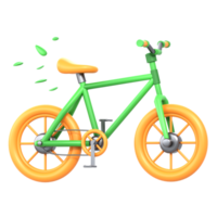 3d ilustração bicicleta png