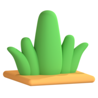 3d illustratie gras png