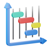 3d illustration radar graphique png