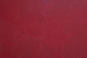 Red Texture from Aged Leather Book Cover photo