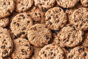 The texture of these chocolate cookies is delicious. photo