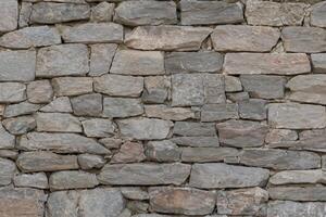 Diverse Grey Stone Siding, Varied Stones Wall Texture Background photo