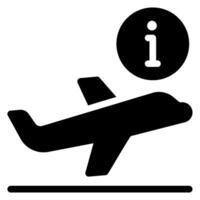 info glyph icon vector