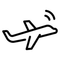 wifi line icon vector