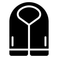 life vest glyph icon vector