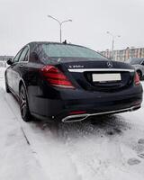 Minsk, Belarus, March 4, 2024 - Luxury Mercedes-Benz car photo