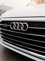 Minsk, Belarus, March 4, 2024 - Logo of  Audi quattro photo