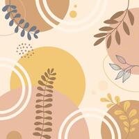 abstract backgrounds for design. Colorful banners with autumn leaves. vector