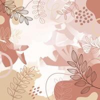 abstract backgrounds for design. Colorful banners with autumn leaves. vector