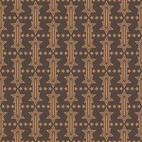 Seamless Pattern Abstract Art Deco Star vector