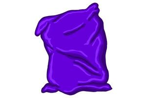 A Blue Pillow Vector