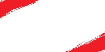 bright grungy background. Colorful scratched template. Texture and elements for design. Abstract white and red brush background vector