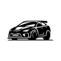 silhouette cars and on the road vehicle icon in isolated background, create by vector. vector