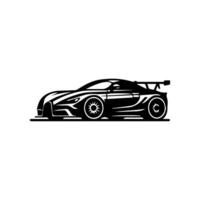 silhouette cars and on the road vehicle icon in isolated background, create by vector. vector