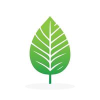 Green Leaf Icon Vector Illustrations. Landscape design, garden, Plant, nature and ecology vector logo. Ecology Happy life Logotype concept icon. Vector illustration, Graphic Design Free Vector