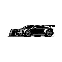 silhouette cars and on the road vehicle icon in isolated background, create by vector. vector