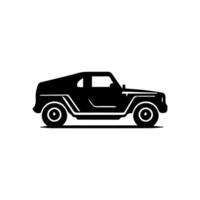 silhouette cars and on the road vehicle icon in isolated background, create by vector. vector