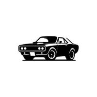 silhouette cars and on the road vehicle icon in isolated background, create by vector. vector