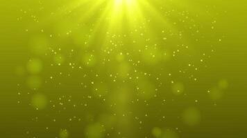 beautiful golden glitter shiny particle rain motion light luminance illustration night background, artistic space bokeh speed matrix magic effect background animation video