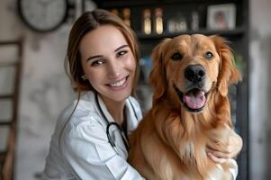 AI generated Happy Veterinary Clinic Vibes photo