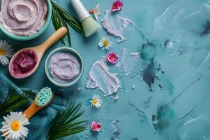 AI generated DIY Spa Day - Homemade Masks and Scrubs photo