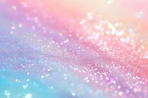 AI generated Metallic Candy Dreams Gradient Background with Shimmer photo