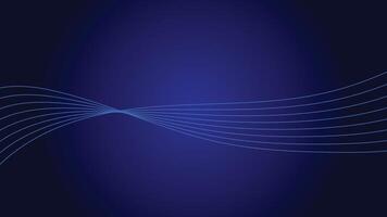 Blue Abstract gradient background wallpaper design vector image with curve line for backdrop or presentation