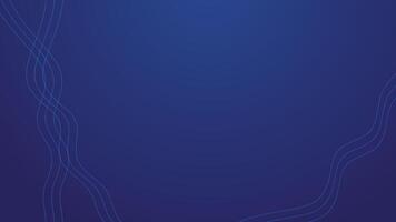 Blue Abstract gradient background wallpaper design vector image with curve line for backdrop or presentation