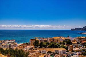 sea view from the viewpoint in Altea photo