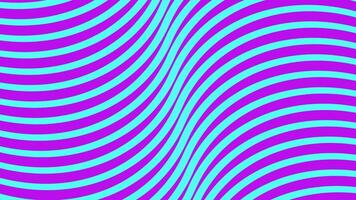 abstrait ondulé violet ligne Contexte video
