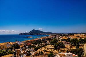 sea view from the viewpoint in Altea photo