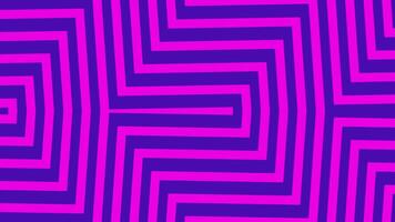 3d Line Illusion Design Purple Background video