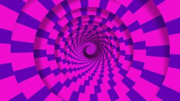spirale magenta abstrait Contexte video