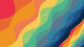 Colorful Abstract Loop Background video