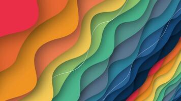 Colorful Gradient Animated Background video